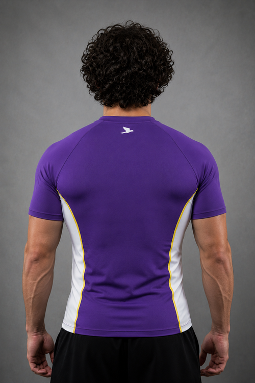 Camiseta Compressão Ultra Comfort - Arara Purple